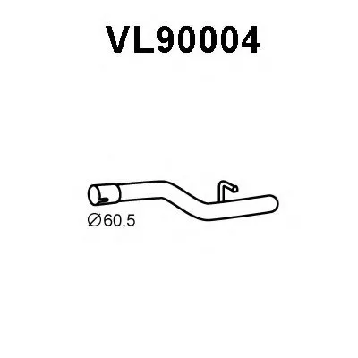 Труба выхлопного газа VENEPORTE купить