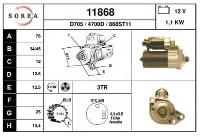 Стартер EAI купить