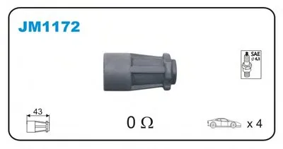 Вилка, катушка зажигания JANMOR купить