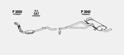 Система выпуска ОГ FENNO купить