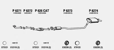 Система выпуска ОГ FENNO купить