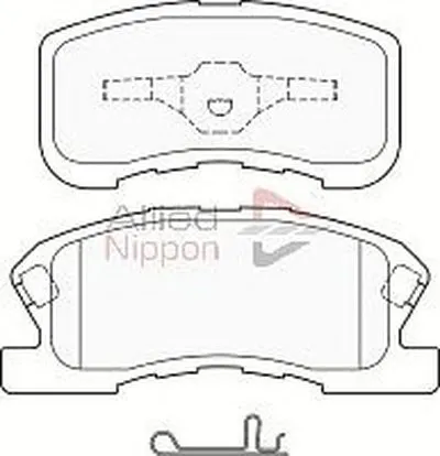 Комплект тормозных колодок, дисковый тормоз ANL Braking COMLINE купить