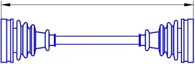 Приводной вал SERCORE купить