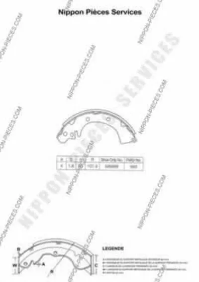 Комплект тормозных колодок NPS купить