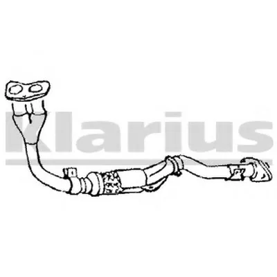 Труба выхлопного газа KLARIUS купить