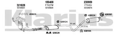 Система выпуска ОГ KLARIUS купить