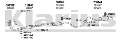 Система выпуска ОГ KLARIUS купить