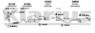 Система выпуска ОГ KLARIUS купить