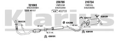 Система выпуска ОГ KLARIUS купить