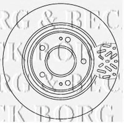 Тормозной диск BORG & BECK купить