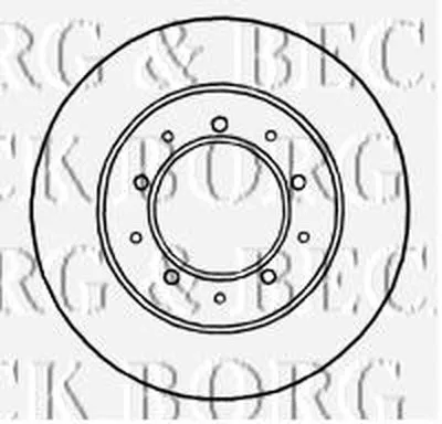 Тормозной диск BORG & BECK купить