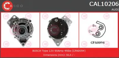 Генератор REMANUFACTURED SERIES CASCO купить