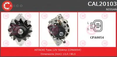 Генератор BRAND NEW SERIES CASCO купить