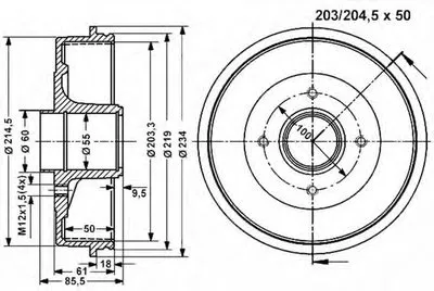 Тормозной барабан VEMA купить
