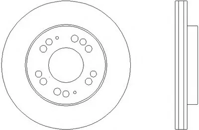 Тормозной диск HELLA PAGID купить