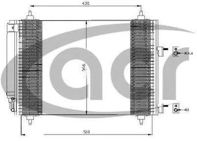 Конденсатор, кондиционер ACR купить
