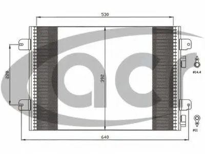 Конденсатор, кондиционер ACR купить