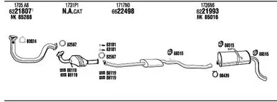 Система выпуска ОГ WALKER купить