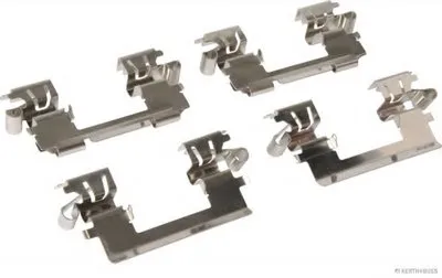 Комплектующие, колодки дискового тормоза HERTH+BUSS JAKOPARTS купить