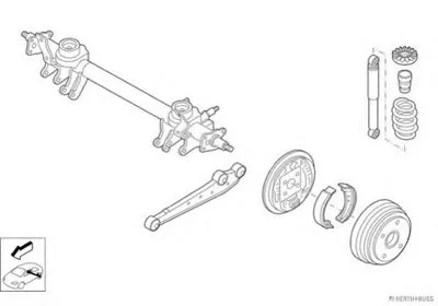 Рулевое управление; Подвеска колеса HERTH+BUSS JAKOPARTS купить