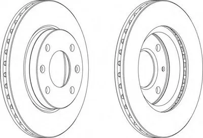 Тормозной диск PREMIER FERODO купить
