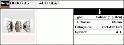 Тормозной суппорт Remanufactured REMY (Multiline) DELCO REMY купить