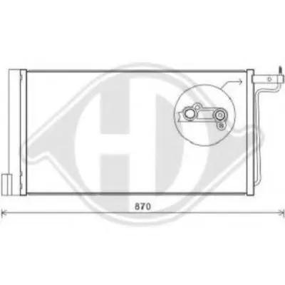 Конденсатор, кондиционер DIEDERICHS купить