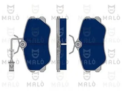 Комплект тормозных колодок, дисковый тормоз MALÒ купить