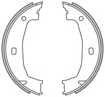 Комплект тормозных колодок ADVANCE OPEN PARTS купить