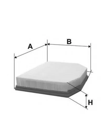 Воздушный фильтр ACTIV OPEN PARTS купить