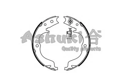 Комплект тормозных колодок ASHUKI купить