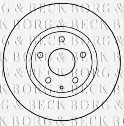 Тормозной диск BORG & BECK купить