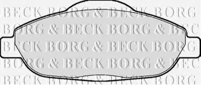 Комплект тормозных колодок, дисковый тормоз BORG & BECK купить