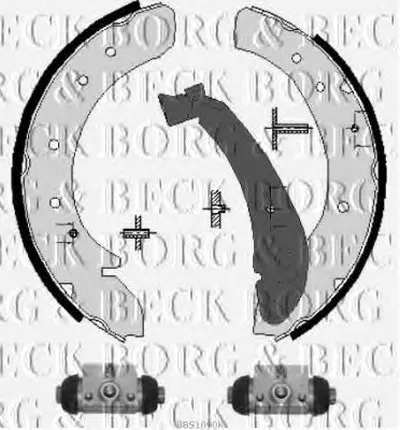 Комплект тормозных колодок BORG & BECK купить