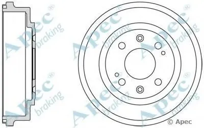 Тормозной барабан APEC braking купить