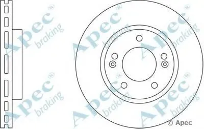 Тормозной диск APEC braking купить