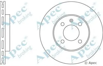 Тормозной диск APEC braking купить