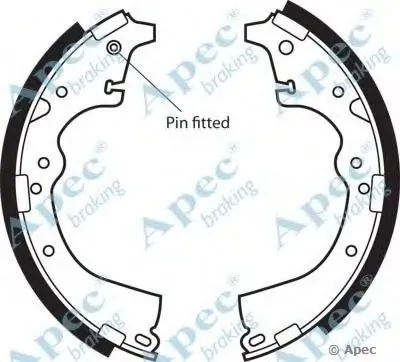 Тормозные колодки APEC braking купить