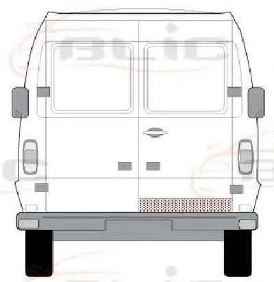 Задняя дверь BLIC купить