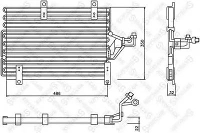 Конденсатор, кондиционер STELLOX купить