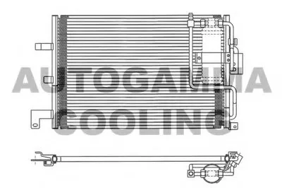 Конденсатор, кондиционер AUTOGAMMA купить