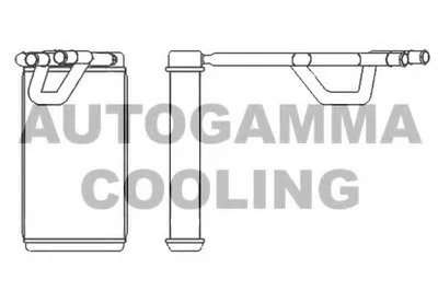 Теплообменник, отопление салона AUTOGAMMA купить