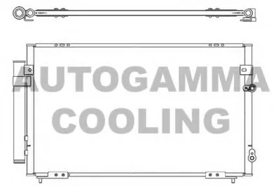 Конденсатор, кондиционер AUTOGAMMA купить