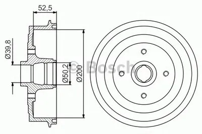 Тормозной барабан BOSCH купить