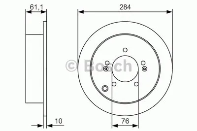 Тормозной диск BOSCH купить