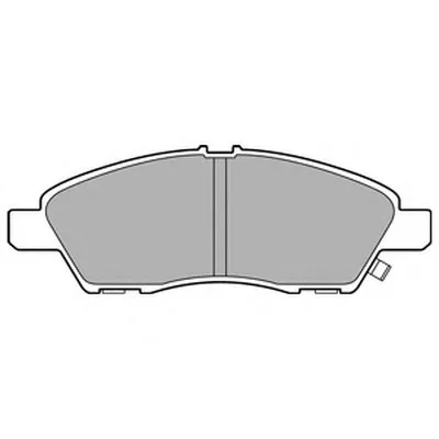 Комплект тормозных колодок, дисковый тормоз DELPHI купить