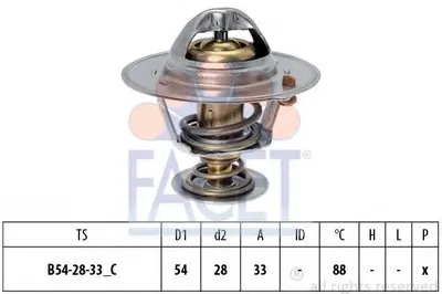 Термостат, охлаждающая жидкость FACET купить