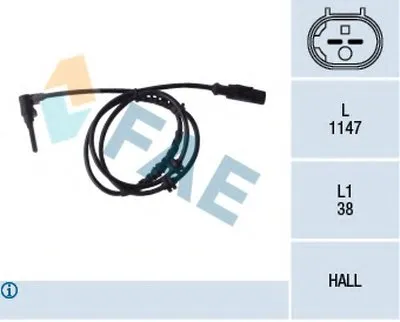 Датчик, частота вращения колеса FAE купить