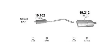 Система выпуска ОГ POLMO купить