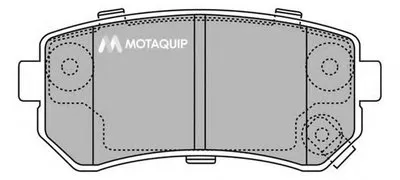 Комплект тормозных колодок, дисковый тормоз MOTAQUIP купить